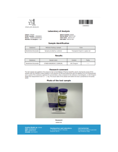 Nandron D (Nandrolone Decanoate) 10ml/250mg/ml | SportPharm 2