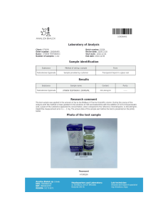 Testonon C (Testosterone Cypionate) 10ml/200mg/ml | SportPharm 2